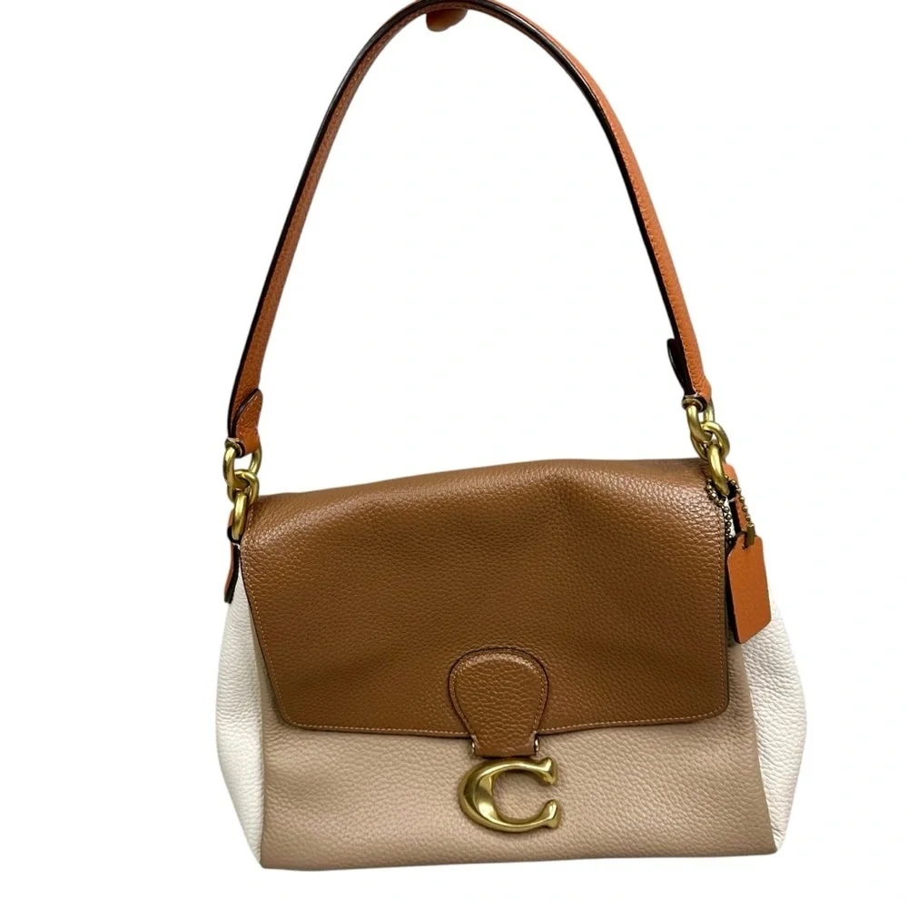 COACH Women's Color-block May Shoulder Bag